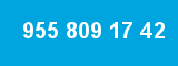 955 809 17 42